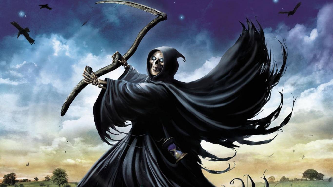 Time Grim Reaper High Quality And Resolution Wallpaper
