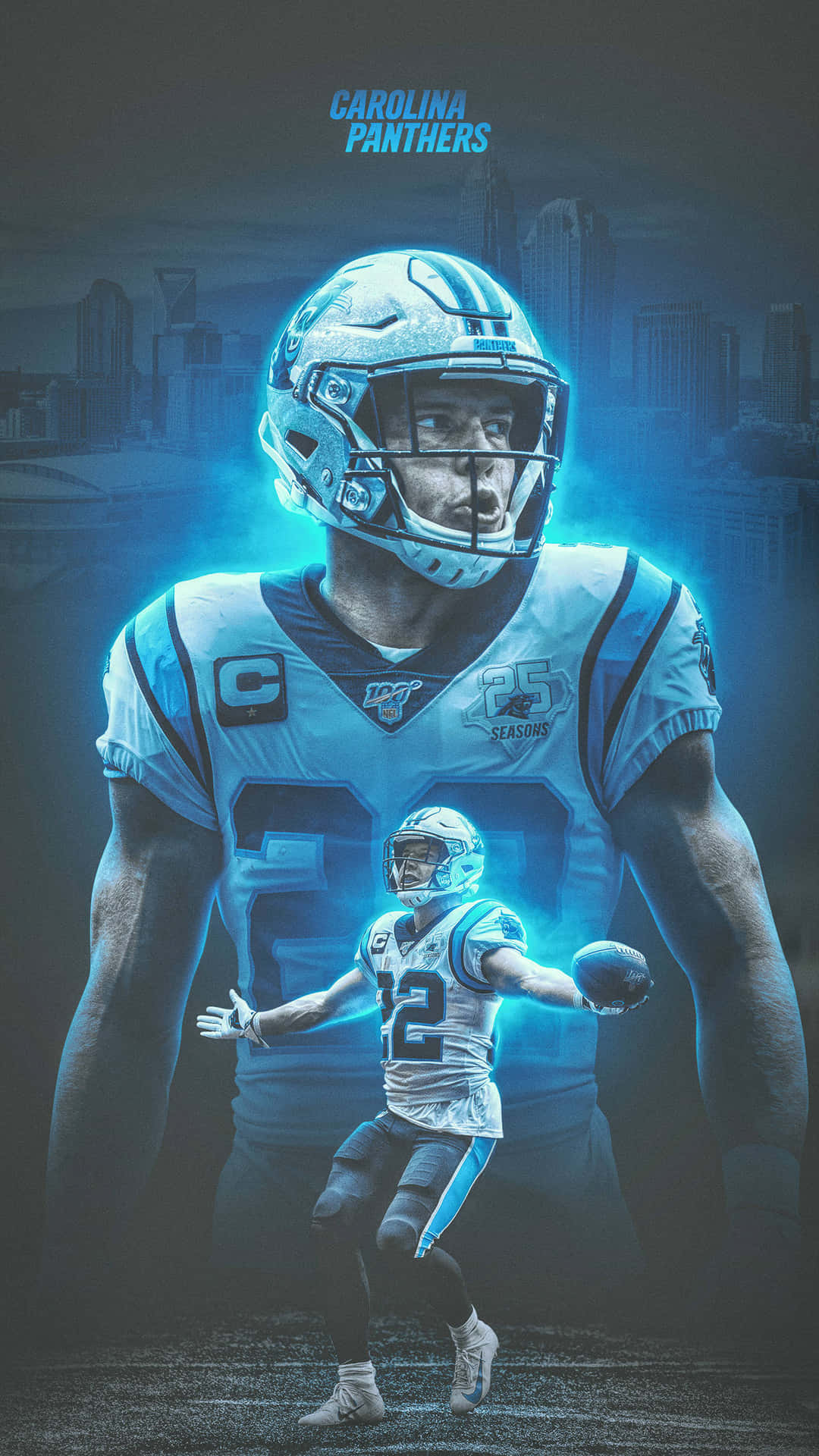 Christian Mccaffrey Is A Six Wallpaper