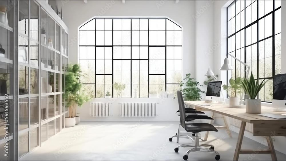 Office Background For Zoom Portrait At Doris Newkirk Wallpaper
