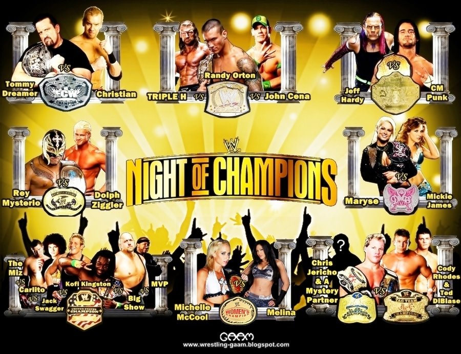 Wwe Night Of Champions Wallpaper Image Search Results