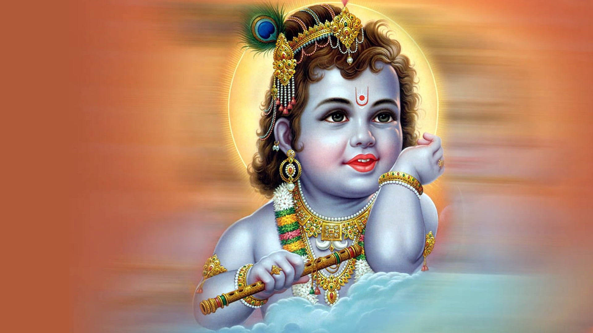 Little Krishna HD Wallpaper