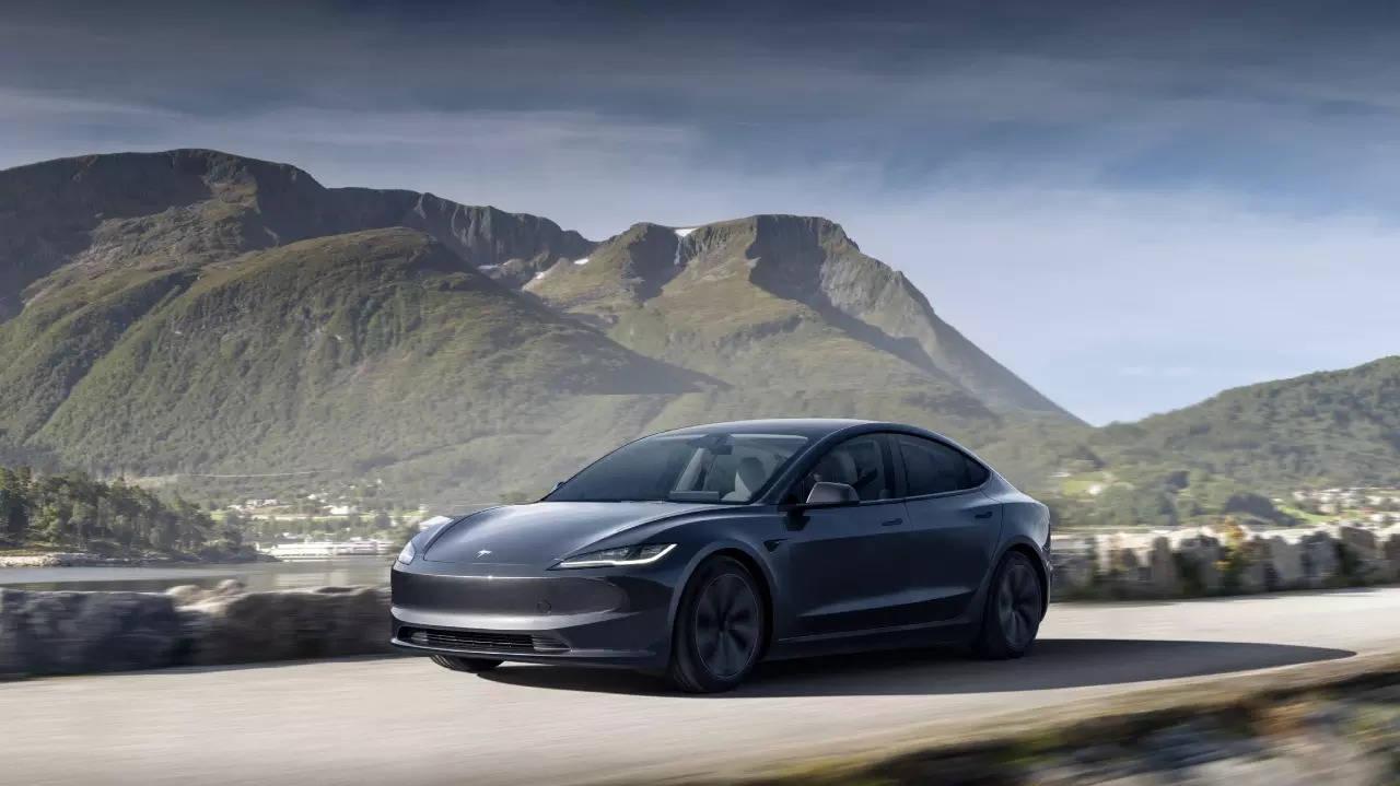 Tesla Model Updated Electric Sedan Launched With