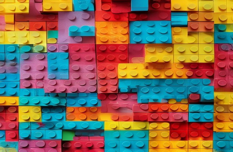 Lego Brick Wallpaper