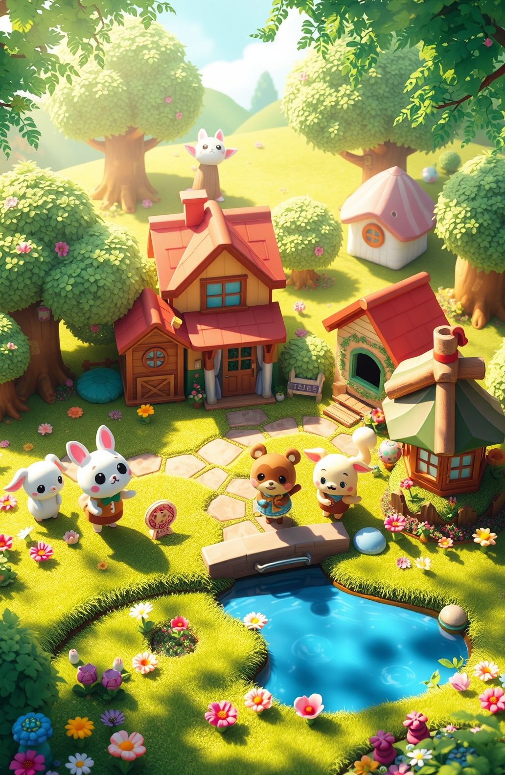 Animal Crossing Qr Codes Wallpaper