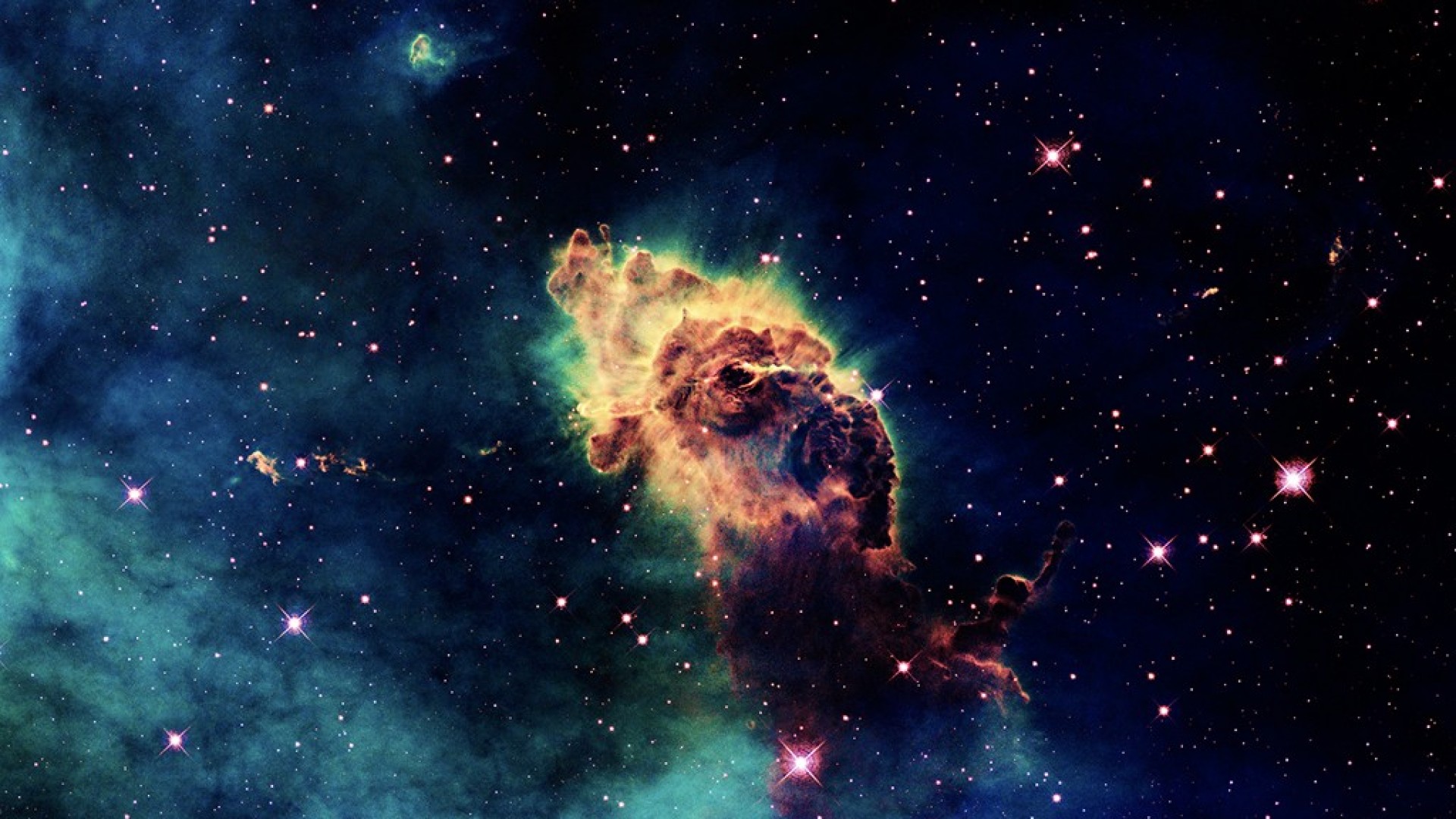 Wallpaperland Carina Nebula Nebulae Outer Space Stars Desktop And