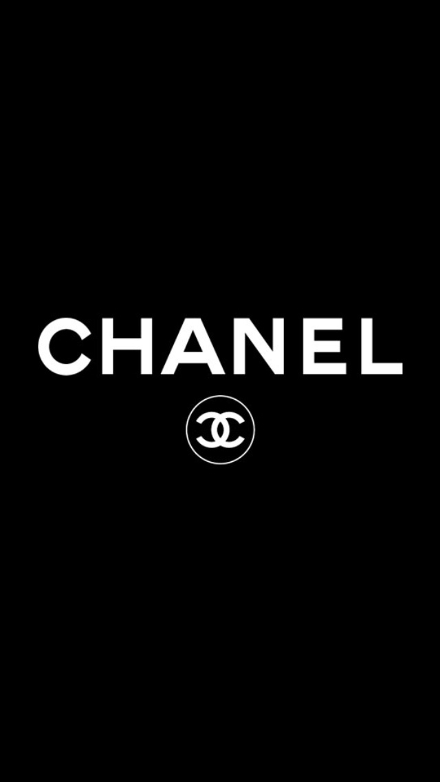 Chanel Logo Wallpaper   iPhone Wallpapers 640x1136