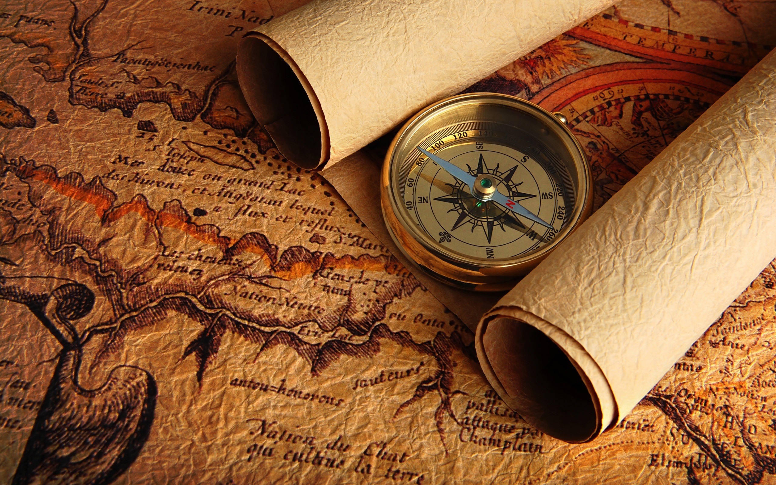 Compass And Old Map Never Lose Sight of Your Why