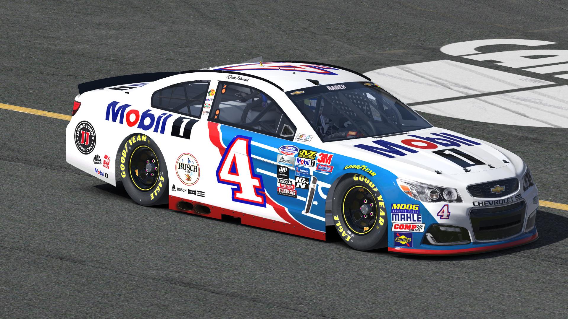 Kevin Harvick Mobil1 By Zach Rader Trading Paints