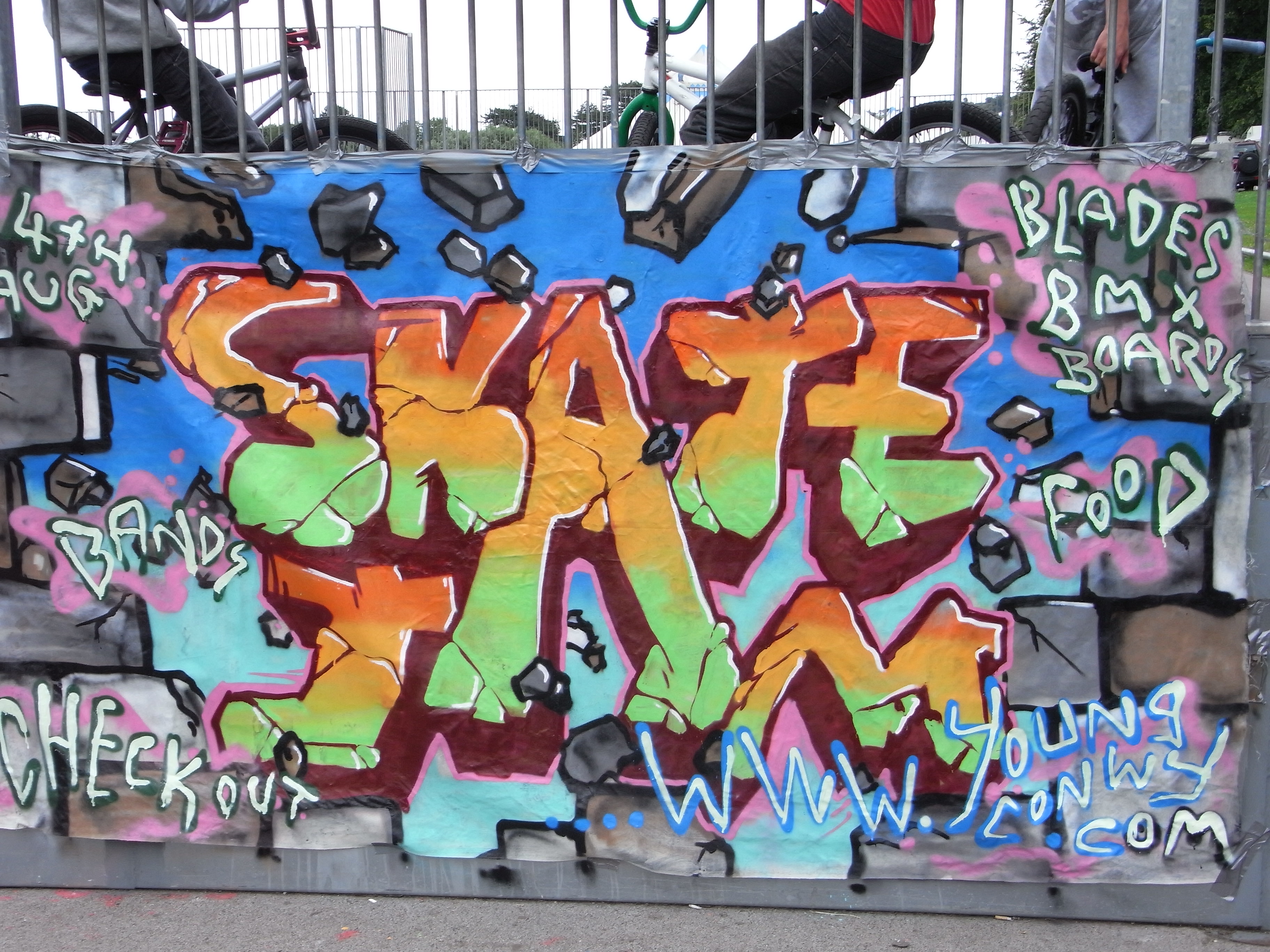 Photo of blue multicolored skateboard photo  Free Skateboard Image on  Unsplash