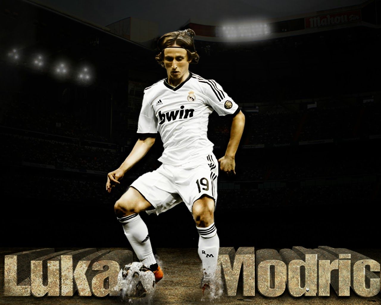 Luka Modric New HD Wallpaper Football