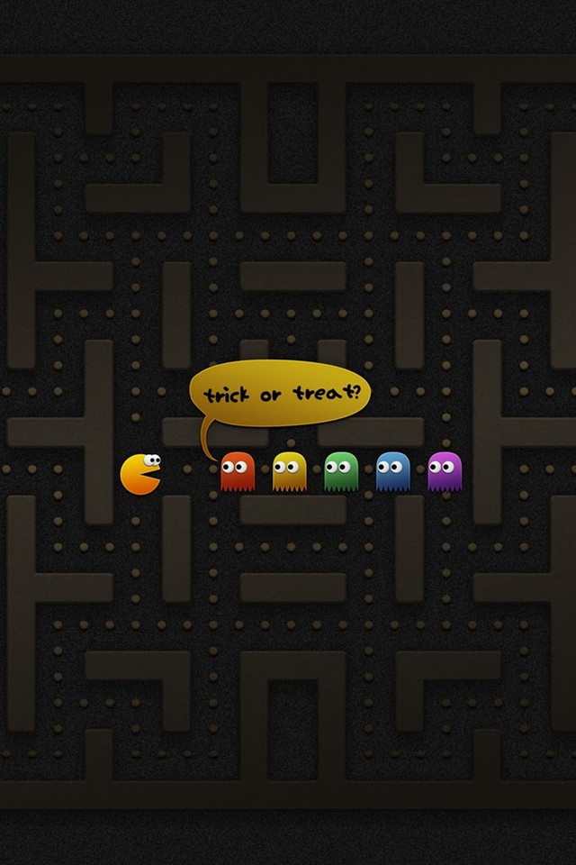 Pac Man Wallpaper iPhone