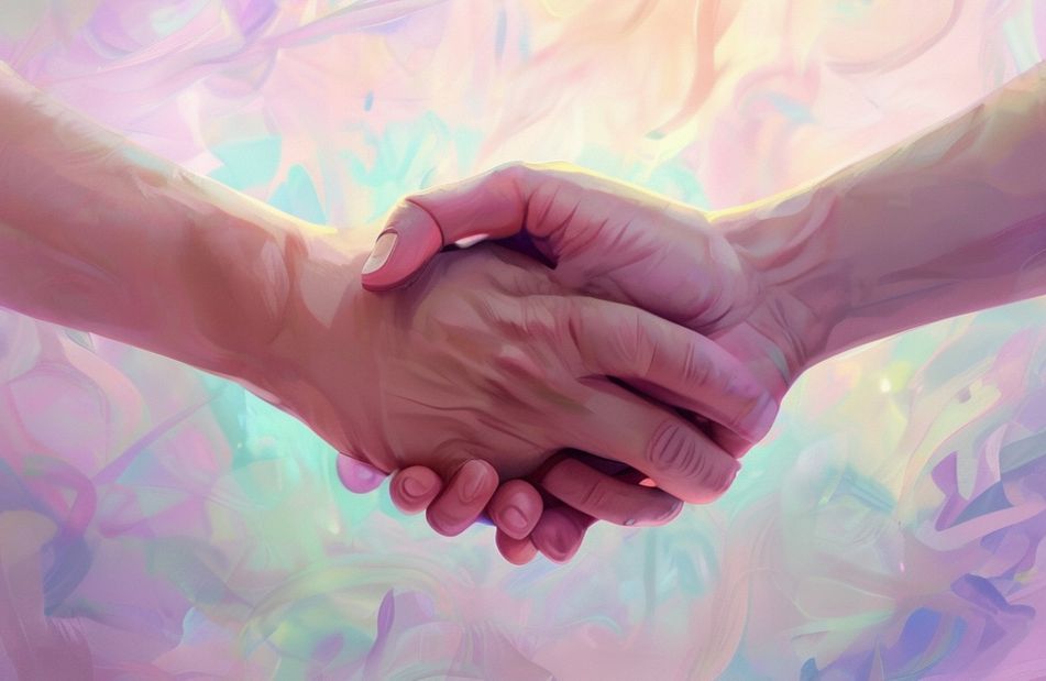 Girl And Boy Hands Love Wallpaper