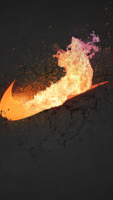 Nike Is On Fire Wallpaper For Nokia Xpressmusic