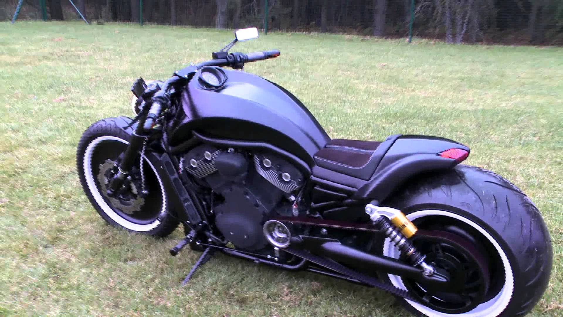 Harley Davidson V Rod Wallpaper HD