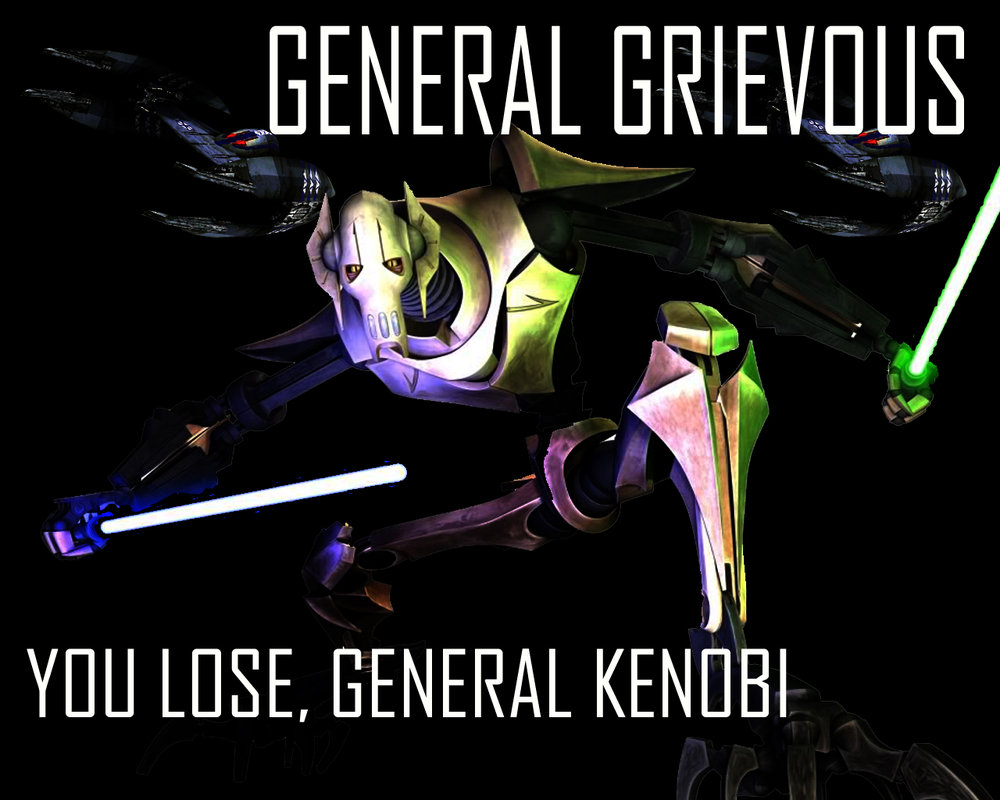 General Grievous Wallpaper By Lordstrscream94