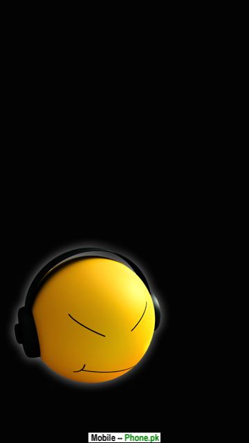 Phone Wallpaper On Smile Music Animated Mobile Jpg