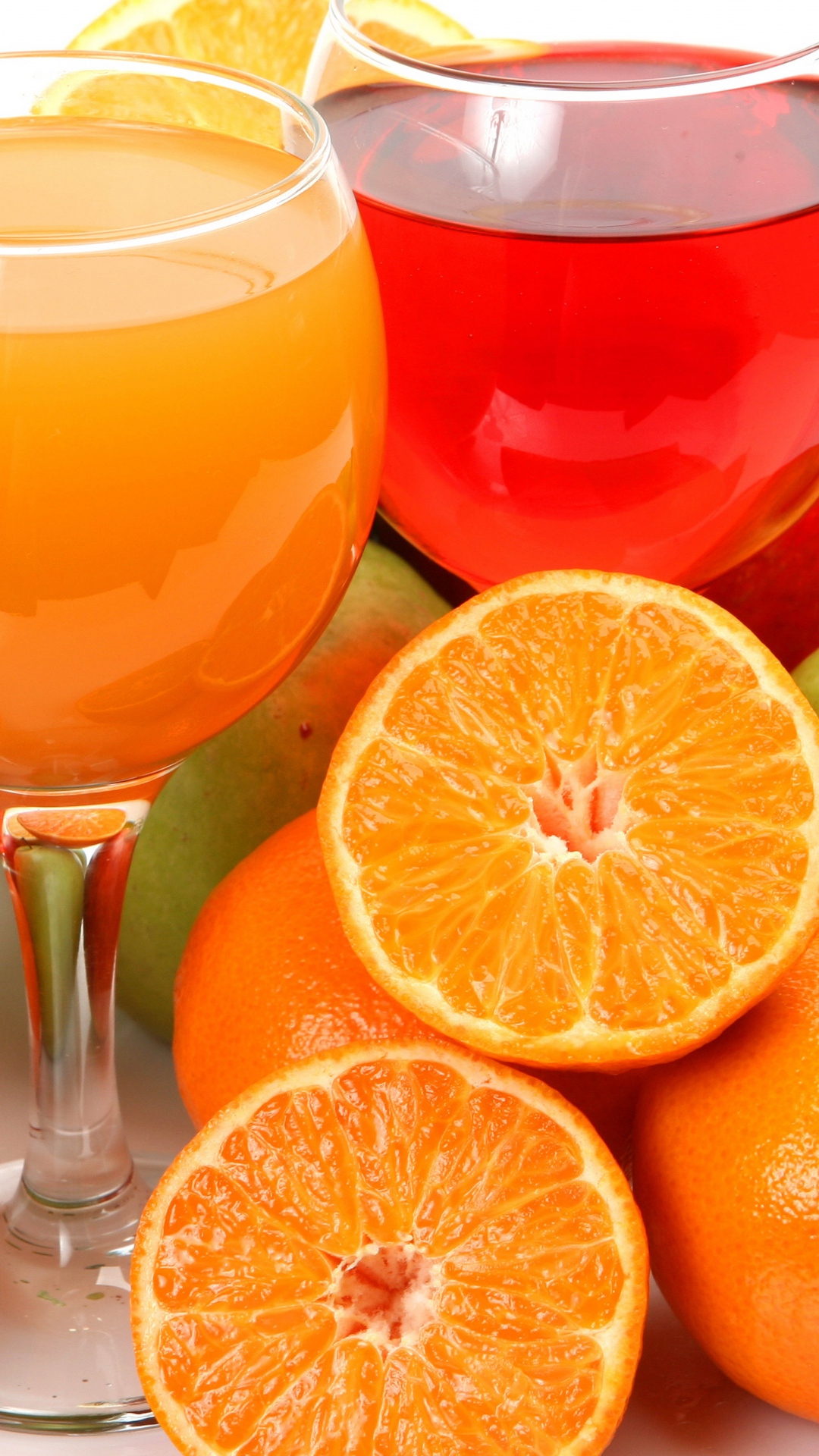 Grapefruit Juice Glass HD Wallpaper Background Image