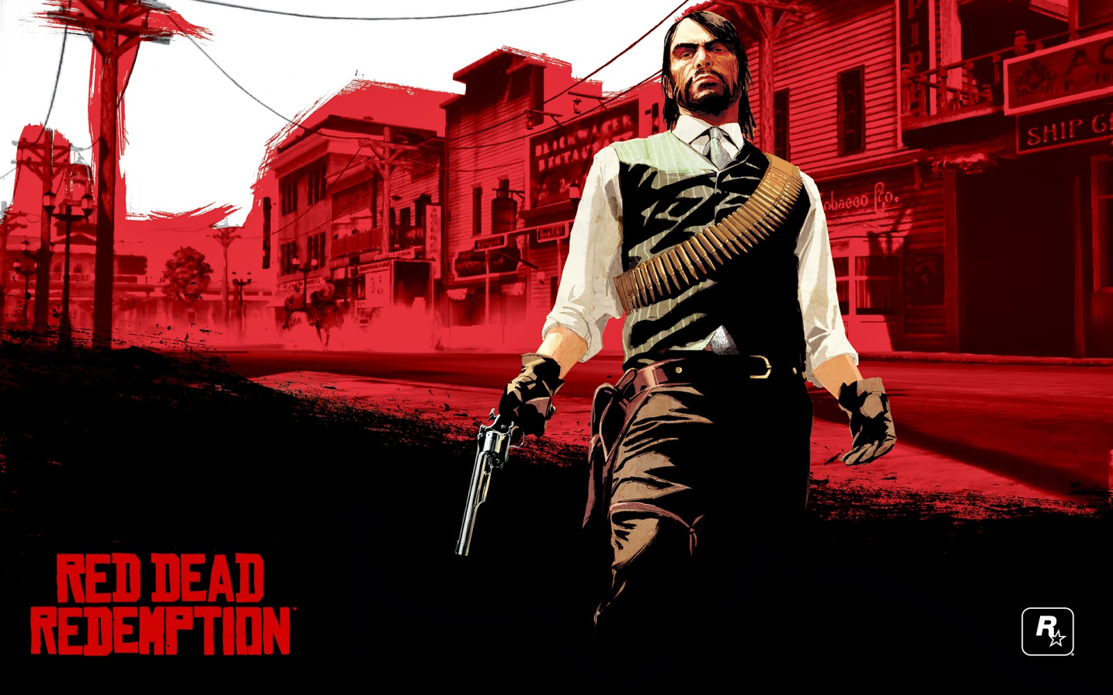 Red Dead Redemption Game Wallpaper Wallpaperdeck