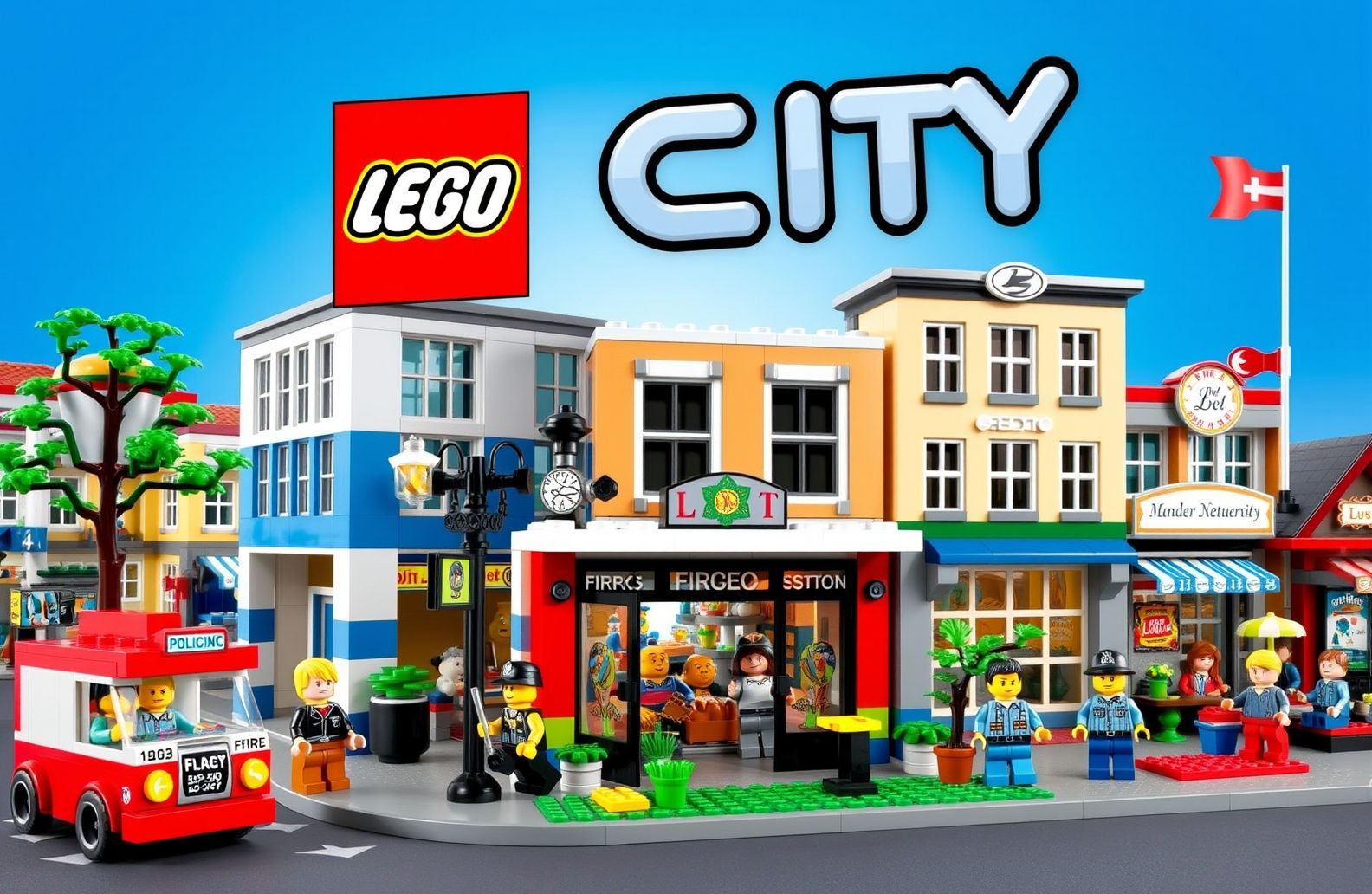 Lego City Wallpaper