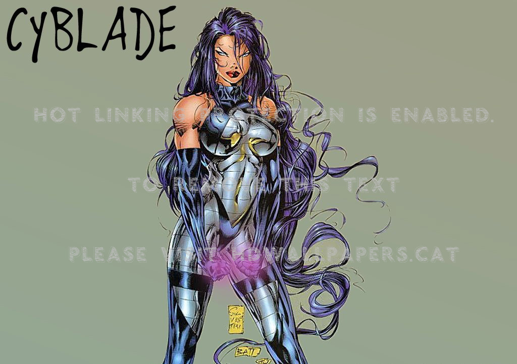 Cyblade Comic Girl Fantasy Abstract