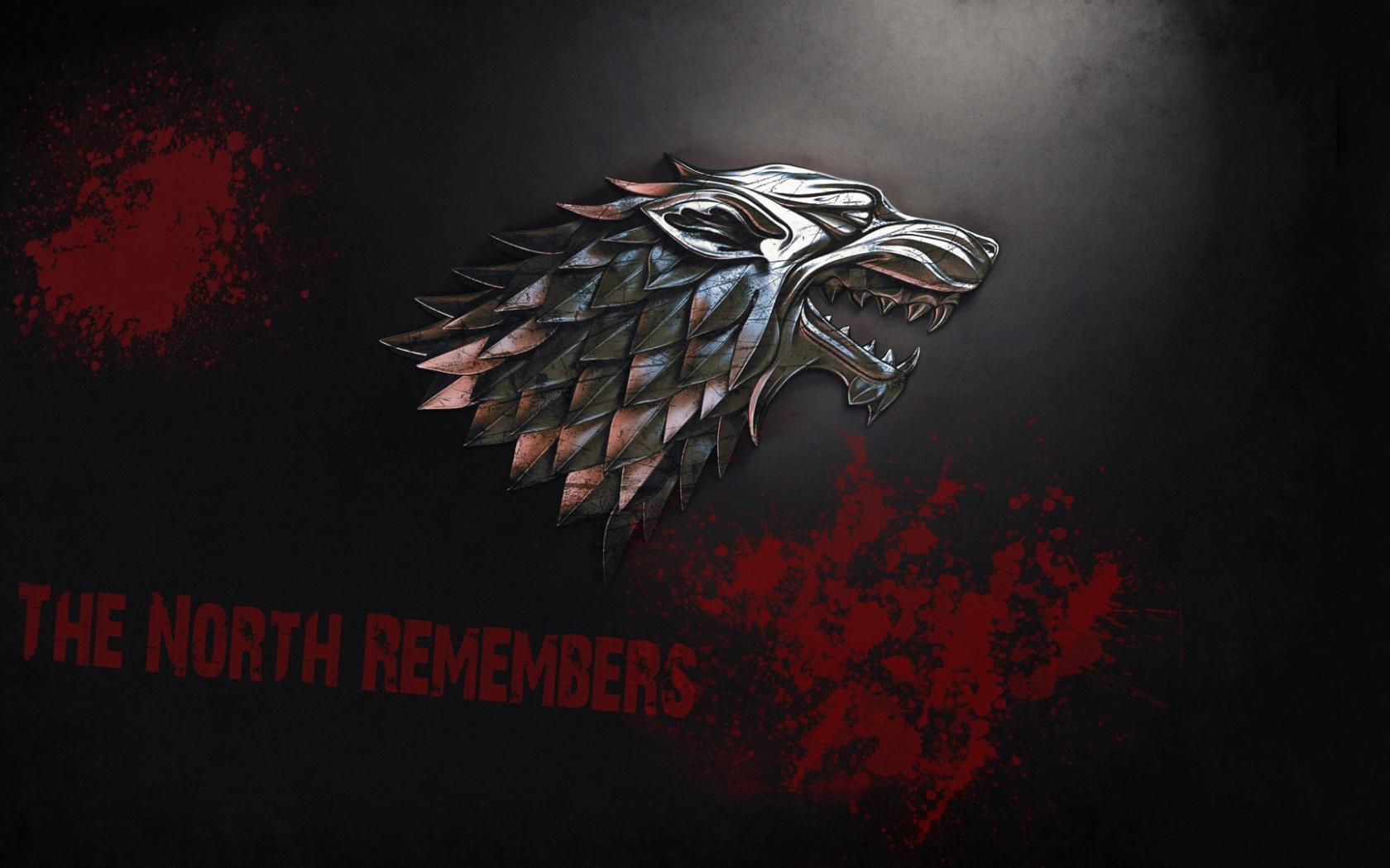 And Fire Tv Series House Stark Wolves Wallpaper