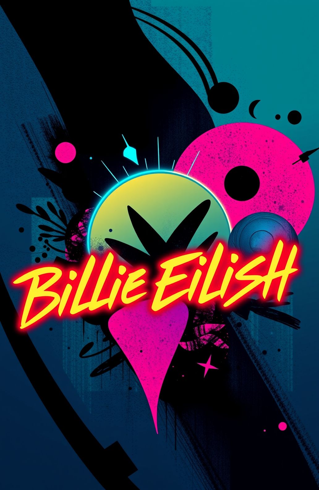 Billie Eilish Logo Wallpaper