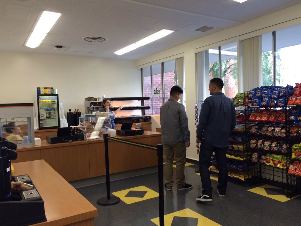 Cal State La On Cafe At The B Wing Of King Hall