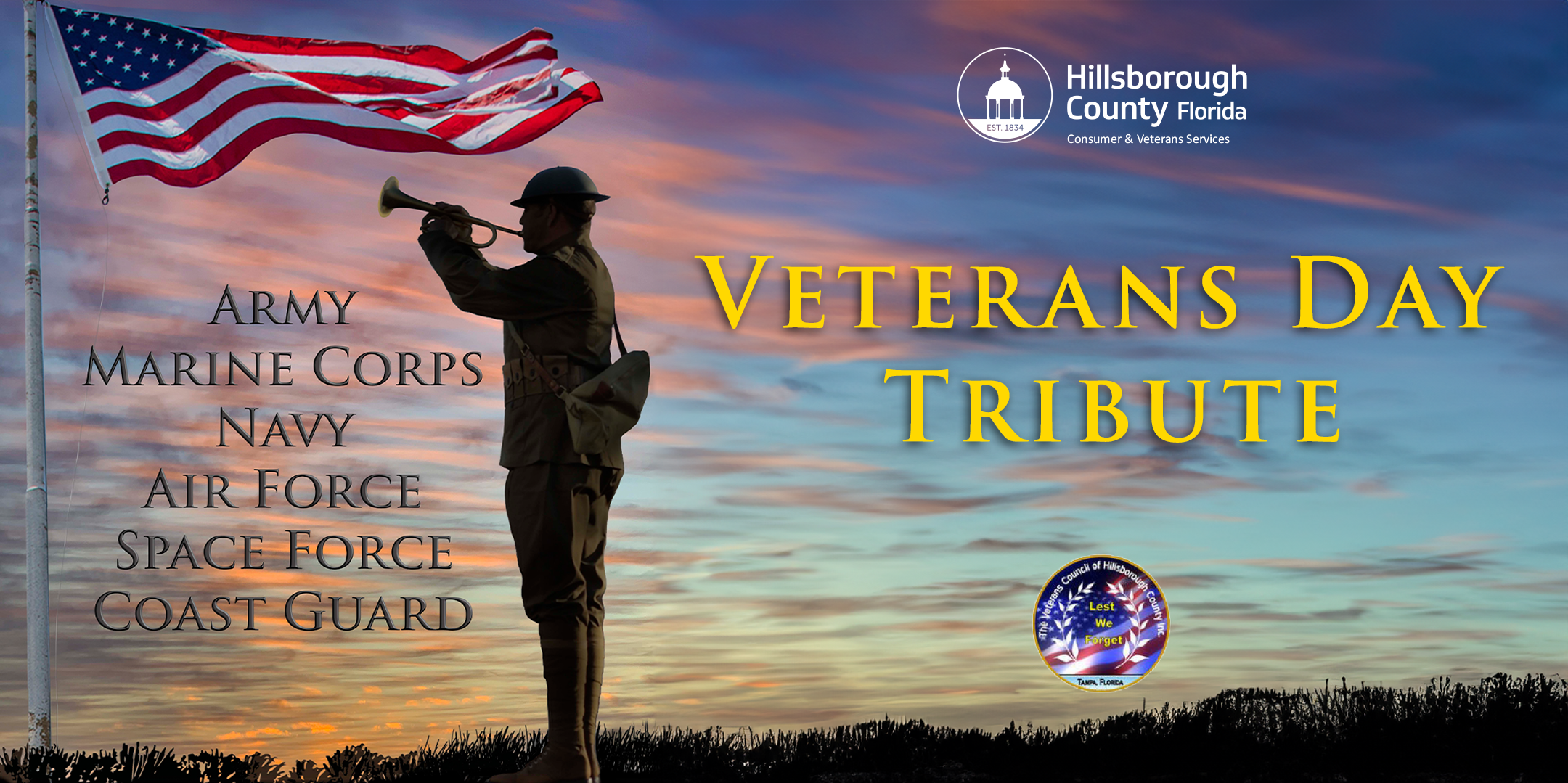 Hillsborough County 59th Annual Veterans Day Tribute