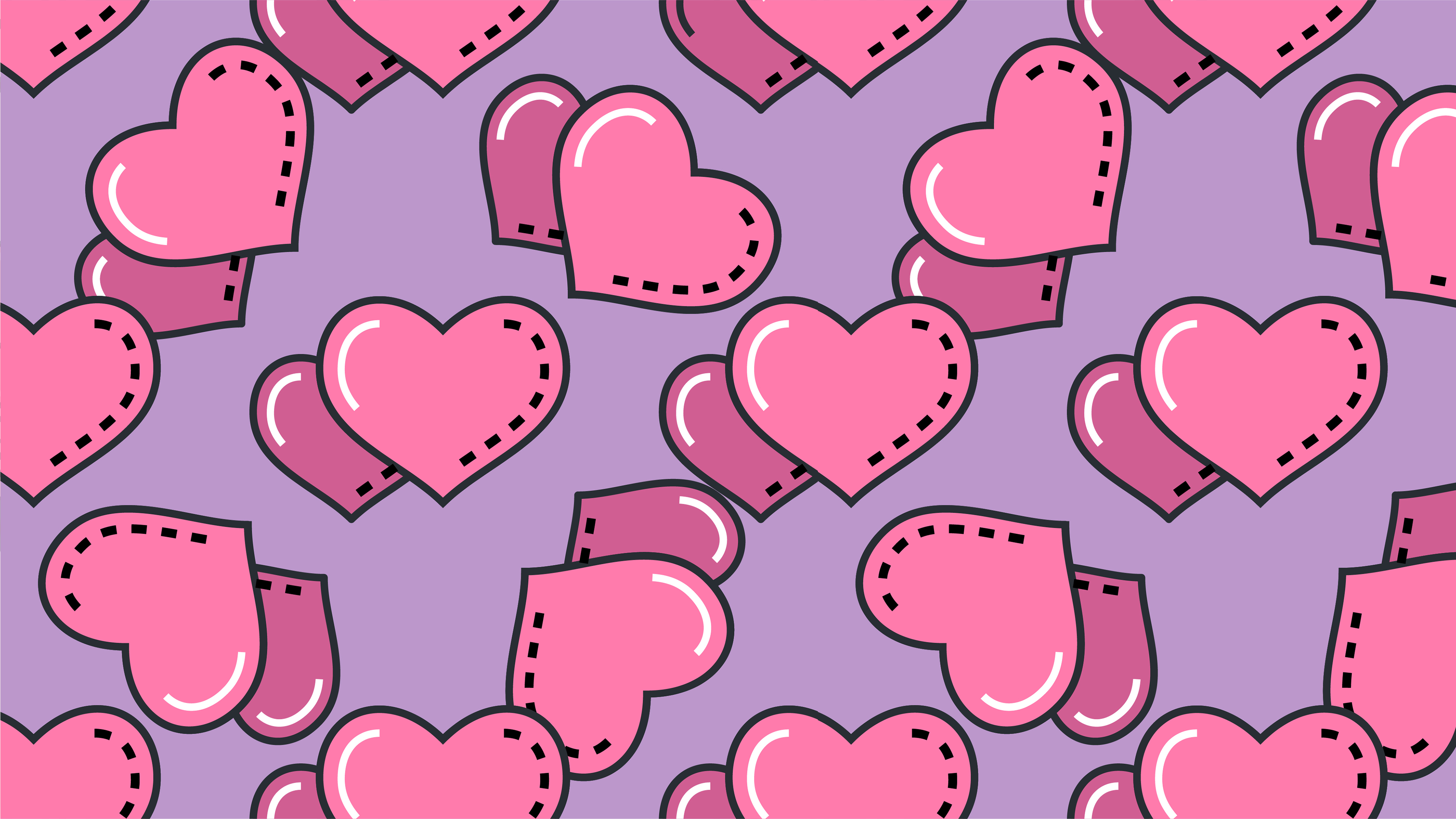 Cute Valentines Day Computer And Phone Wallpaper