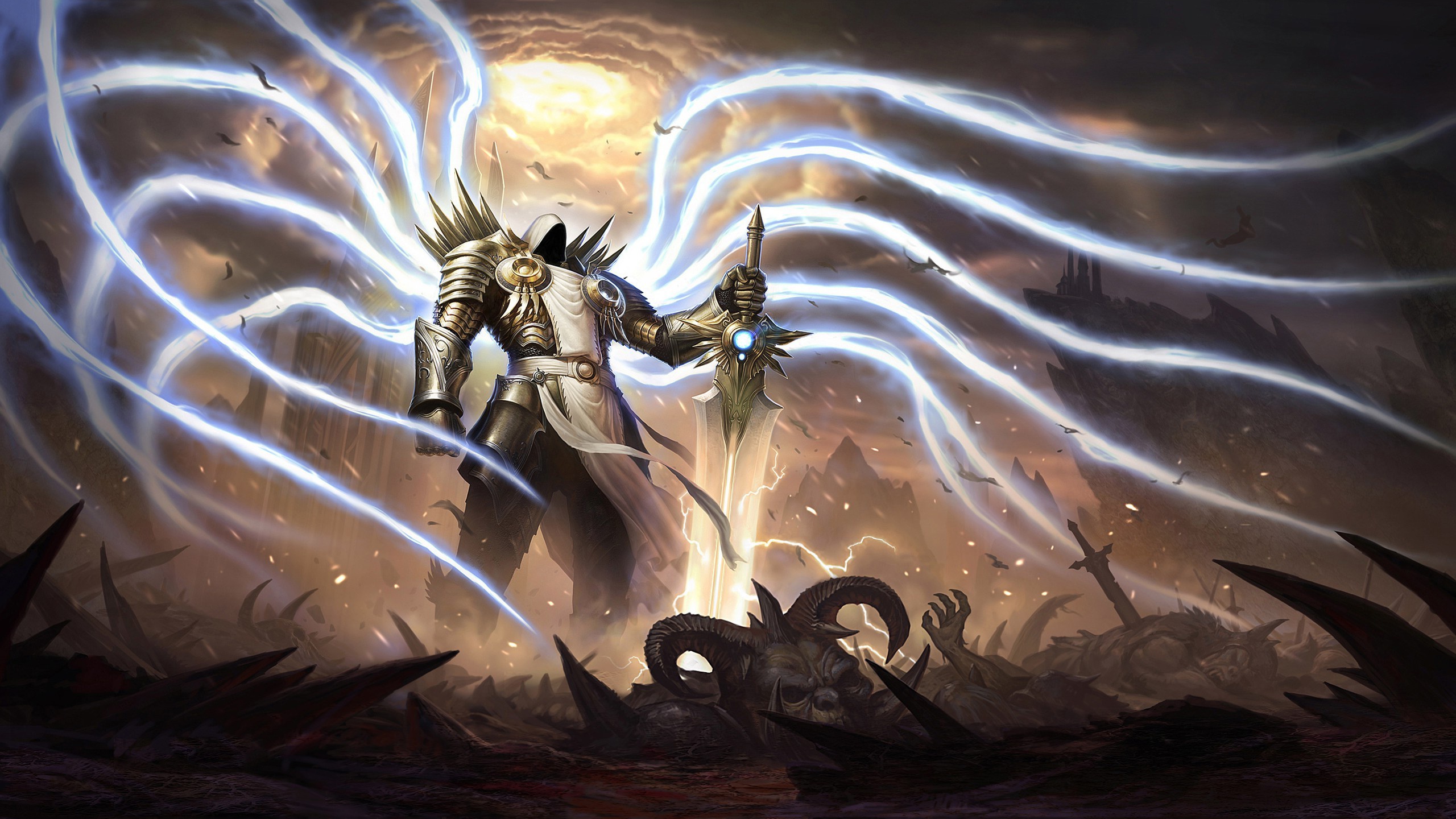 Diablo Reaper Of Souls Archangel Tyrael Wallpaper Frenzia