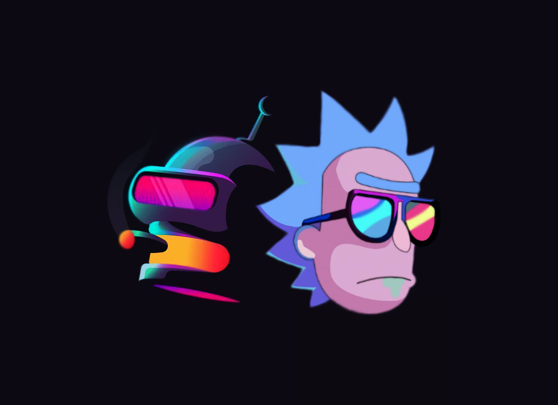 Rick And Morty Stoner Wallpaper