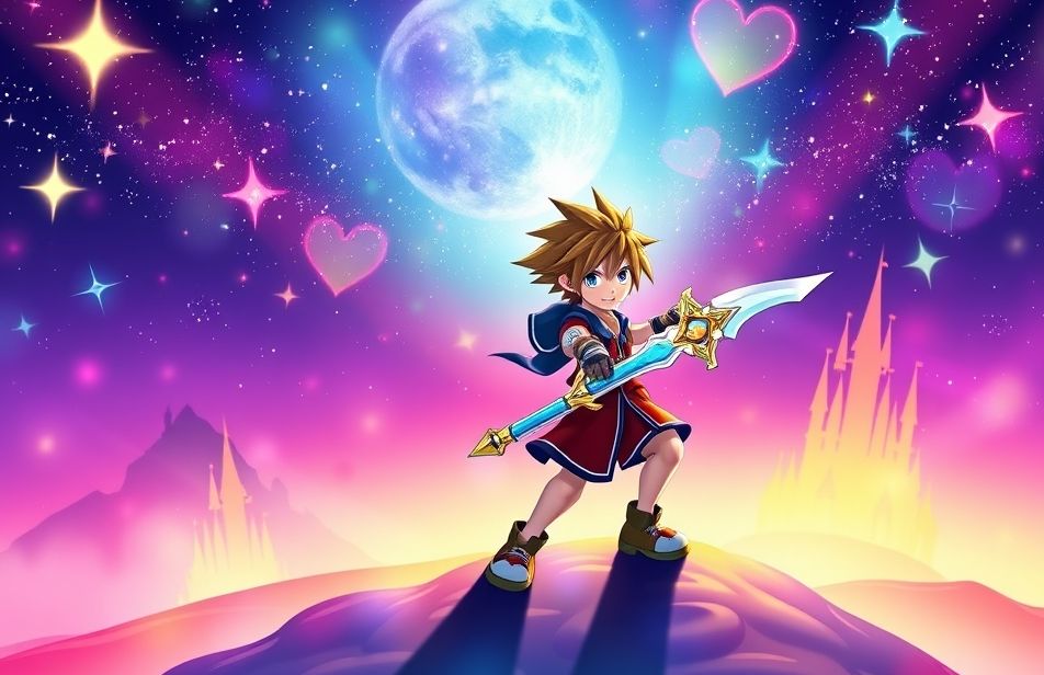 Kingdom Hearts Live Wallpaper