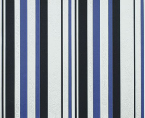 Black And Blue Striped Wallpaper