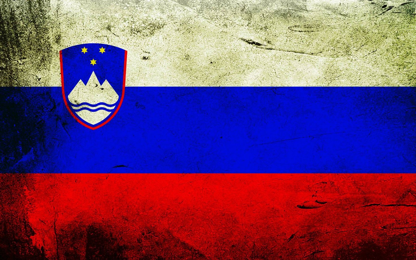 Flag Of Slovenia Wallpaper