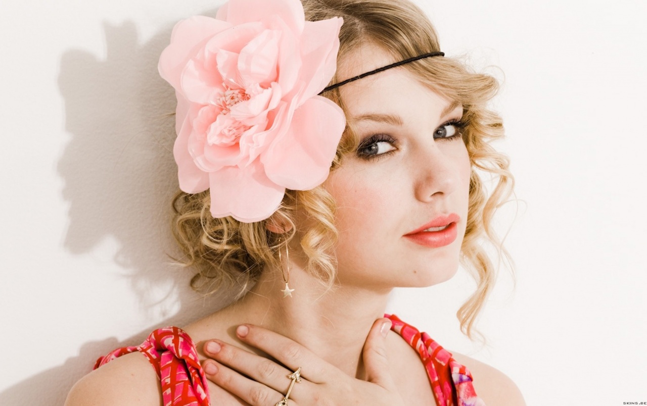 Taylor Swift Wallpaper Stock Photos