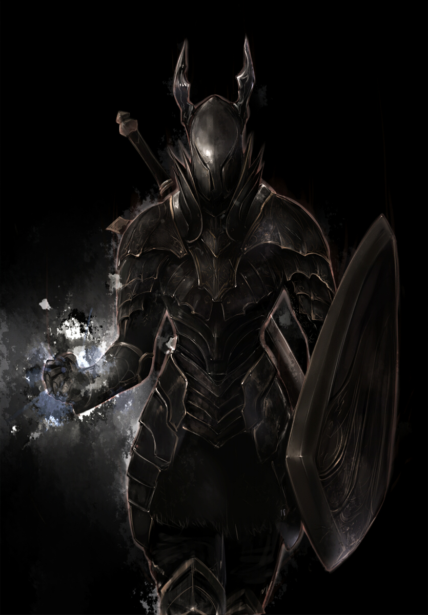 Dark Souls Black Knight Art Beautiful Pictures Games