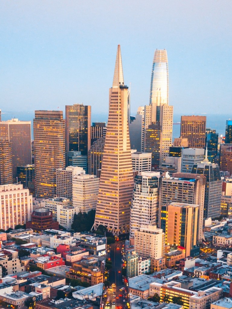 Aerial Of San Francisco HD Wallpaper Non Retina iPad