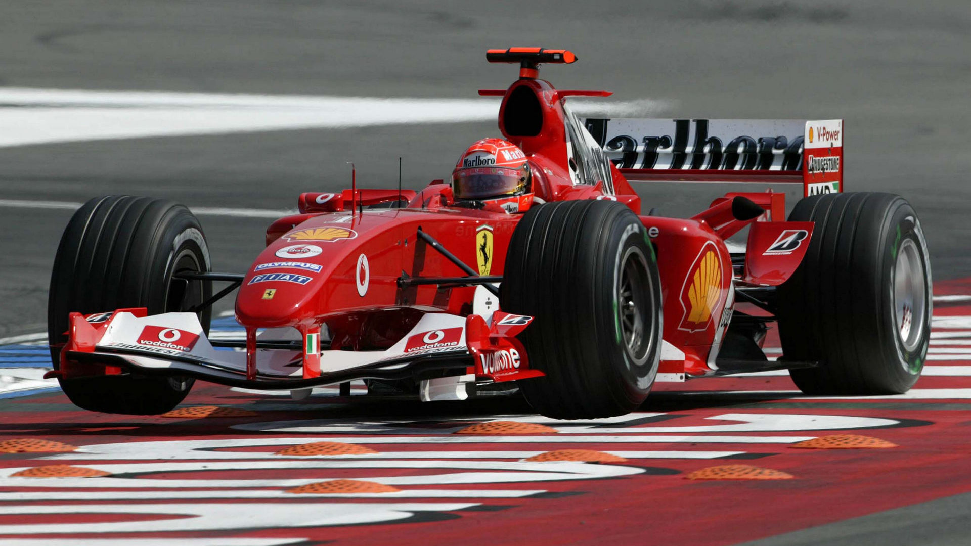 Michael Schumacher Ferrari F2004
