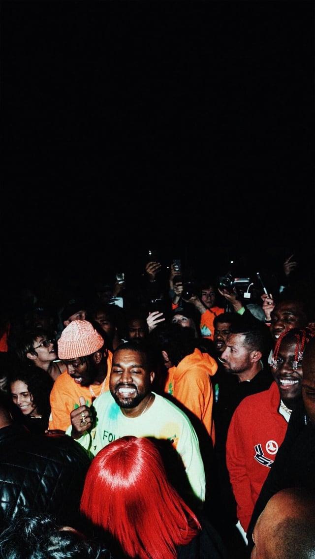 Ye Album Listening Wallpaper Not Sure Who Credit For This Goes To