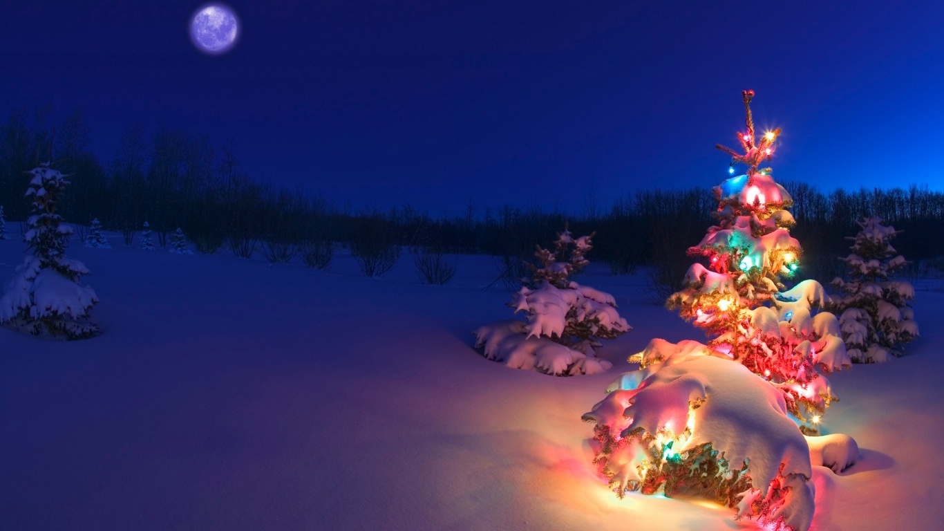 Beautiful christmas background 1366x768 photos and videos for Christmas