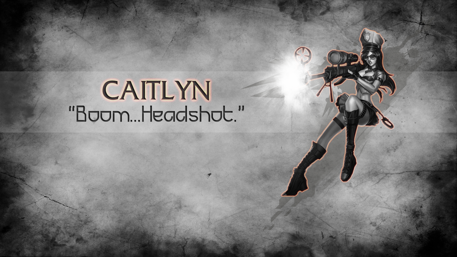 Caitlyn League Of Legends Wallpaper Desktop
