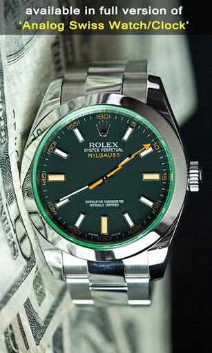 Rolex Watch Live Wallpaper App para Android