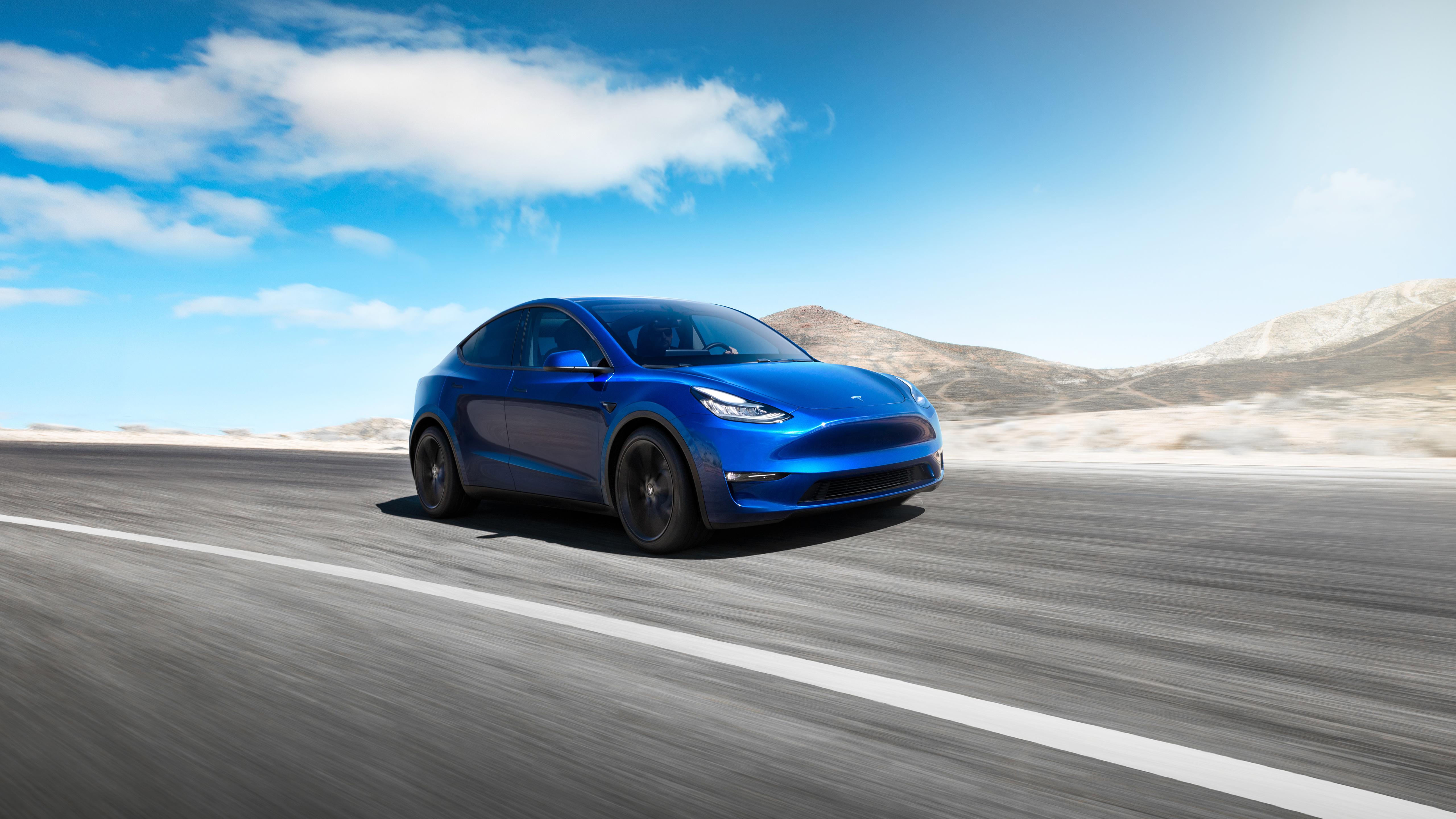 Tesla Model Y 4K Wallpaper HD Car Wallpapers