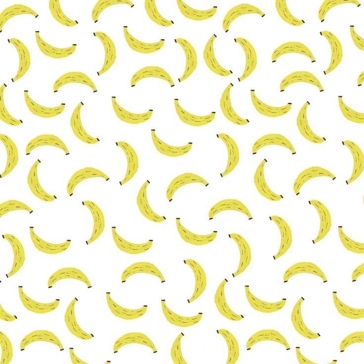Banana Pattern Bananas Ppatortega