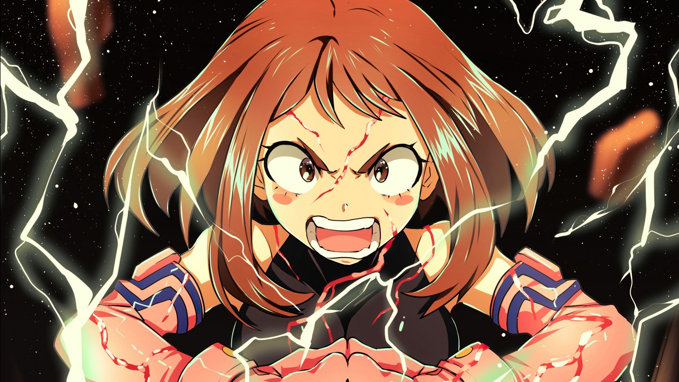 Ochaco Uraraka 4k HD My Hero Academia Wallpaper
