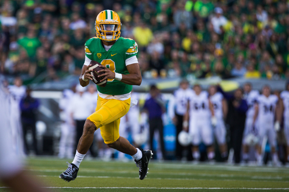Marcus Mariota Named As One Of Senior Bowl S Players The Week