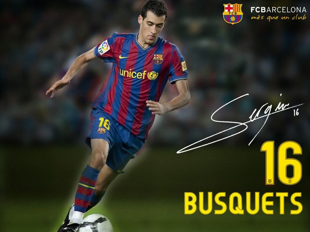 Sergio Busquets New HD Wallpaper Football