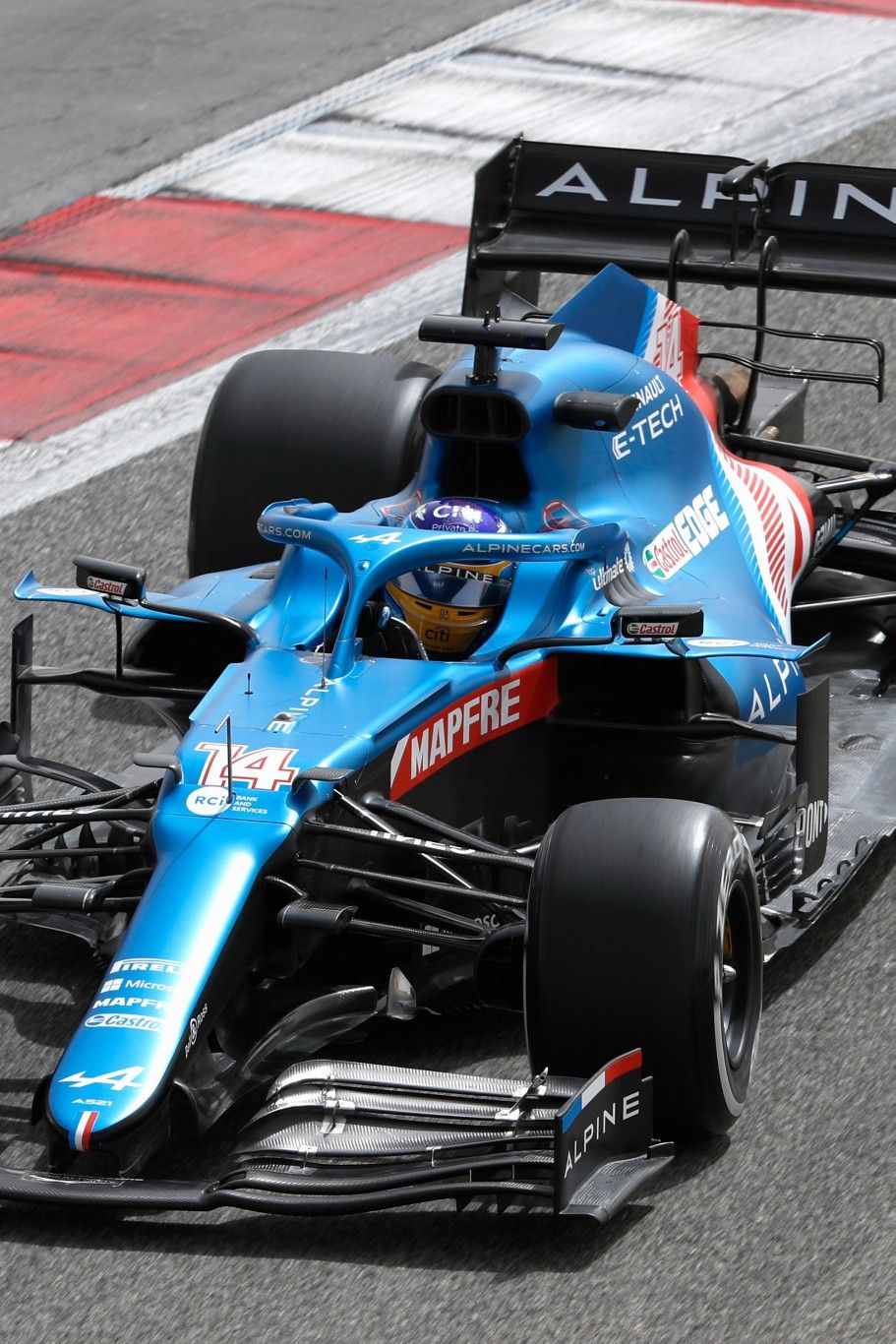 Fernando Alonso Alpine F1 Pre Season Testing In Bahrain