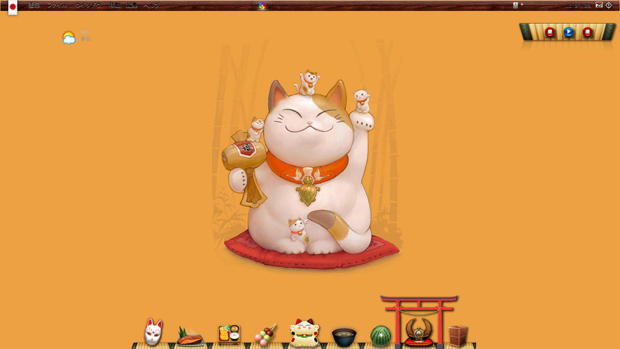 Free download Lucky Cat Wallpaper Japan lucky cat by beautify gs [900x506] for your Desktop
