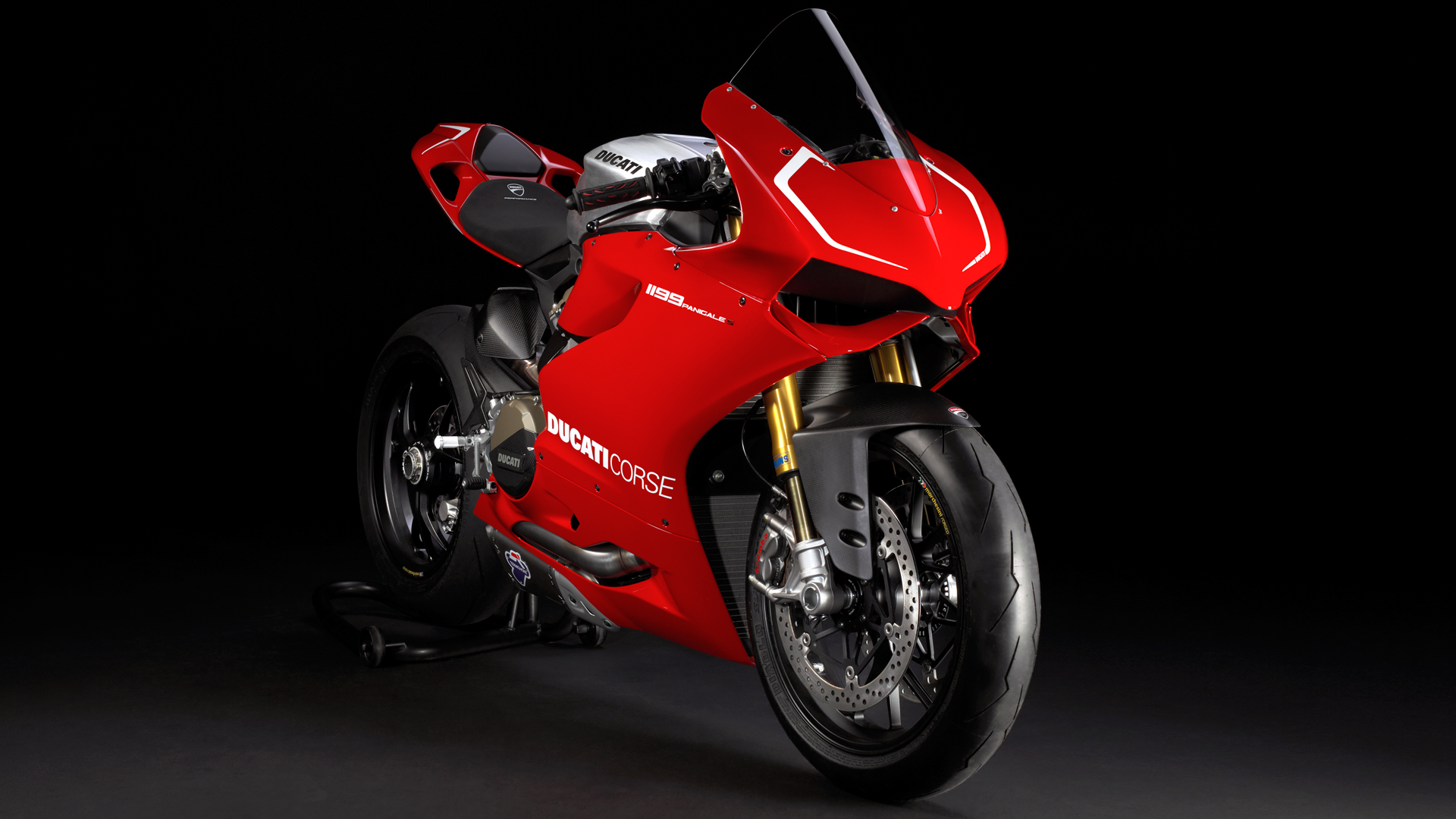 Ducati 1199 Panigale S Corse Studio Shot